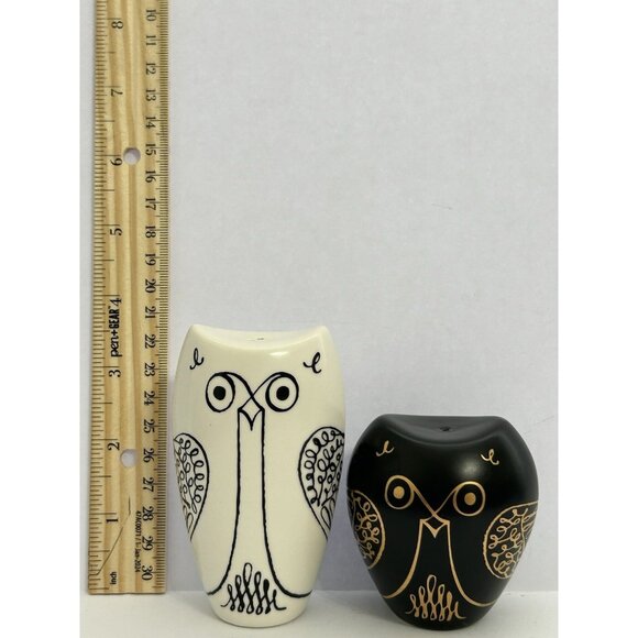 Kate Spade Lenox Owl Salt & Pepper Shaker Set Preowned Please See Pictures FLAW - Picture 8 of 8